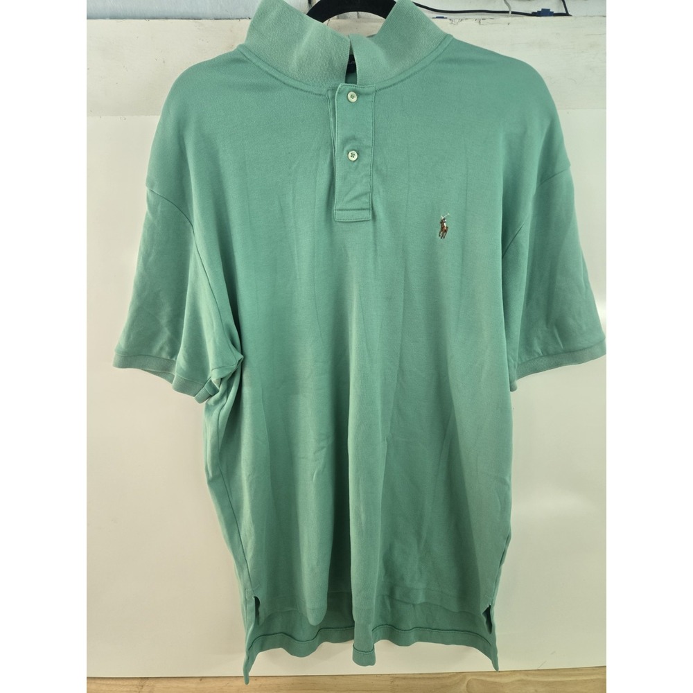 Ralph Lauren Polo Shirt Mens XL Mint‎ Green